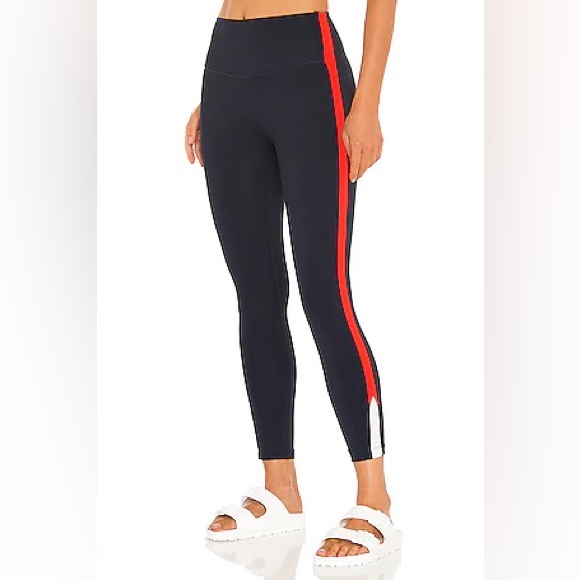 NWT SPLITS59 Monah High Waist Techflex 7/8 Legging in Indigo & Blood Orange S - Picture 1 of 6
